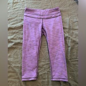 Lucy purple legging crops